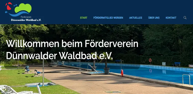 Foerderverein Dünnwald - Engagement für das Waldbad