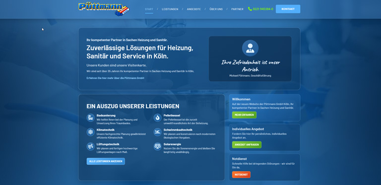 Püttmann GmbH - Heizung, Sanitär und Service in Köln